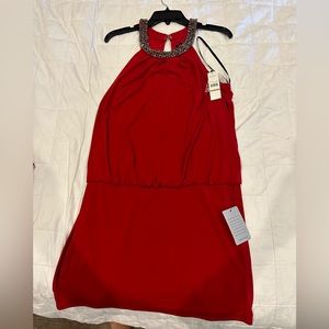 Laundry dress, classic red dress, brand new with tags